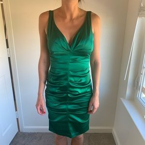 Flattering Green Cocktail Dress 👗